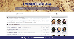 Desktop Screenshot of imusicacristiana.com