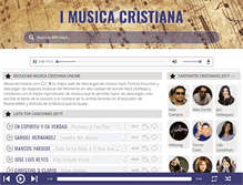 Tablet Screenshot of imusicacristiana.com